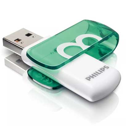 برنامه تعمیر فلش فیلیپس Philips USB 2.0 Flash Drive Vivid Edition